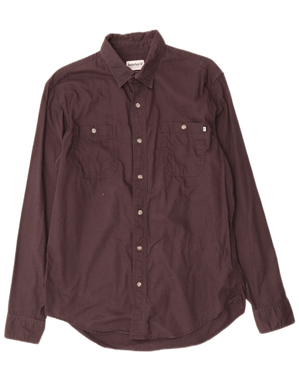 Camisa masculina Timberland Regular Fit grande algodão cinza