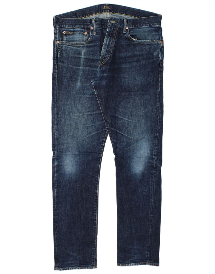 POLO RALPH LAUREN Jeans Slim Masculino W34 L32 Azul Algodão
