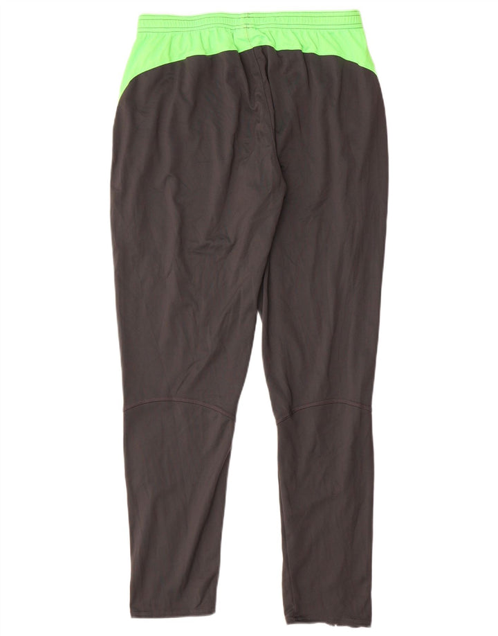 Calça de treino masculina Nike Dri Fit grande cinza colorblock poliéster