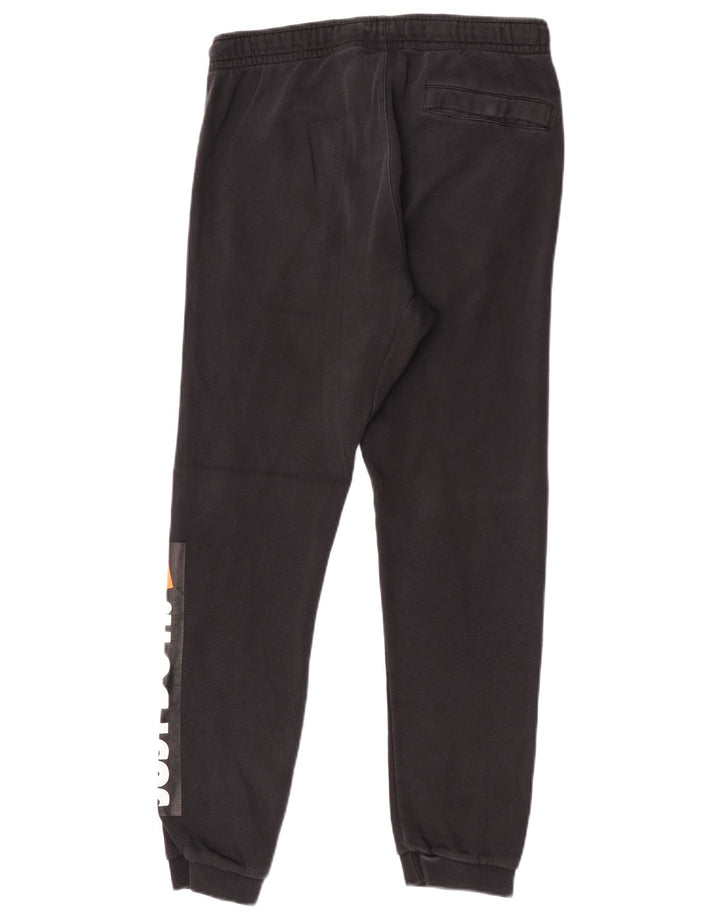 Nike Mens Graphic Calças de treino Joggers Médio Algodão Preto