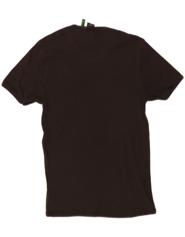 Camiseta masculina G-STAR Top médio algodão preto