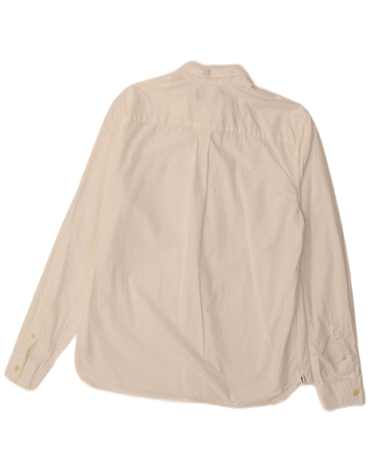 Camisa masculina FRED PERRY grande algodão branco