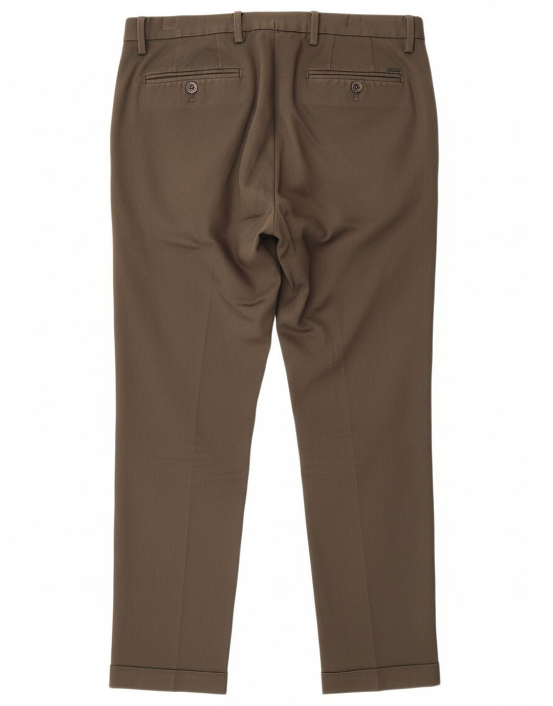 Calça Chino Masculina MASSIMO DUTTI EU 40 Médio W34 L28 Verde Clássico