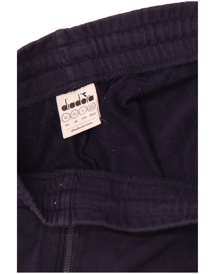 Shorts esportivos masculinos DIADORA XL azul marinho