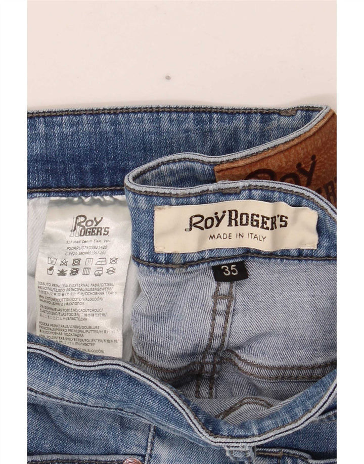 Calça jeans skinny feminina Roy Rogers W35 L32 azul