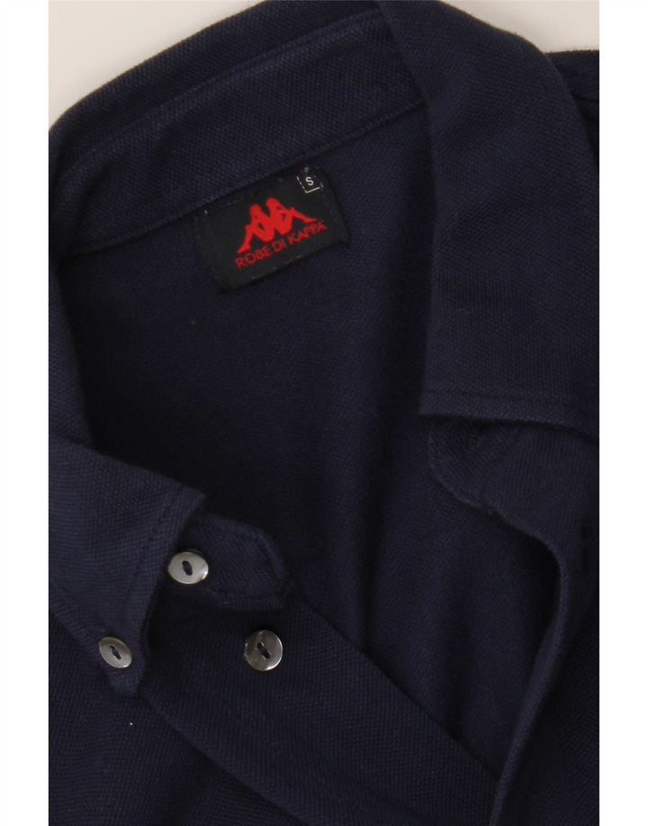 KAPPA Mens Shirt Small Navy Blue Cotton Vintage Kappa and Second-Hand Kappa from Messina Hembry 