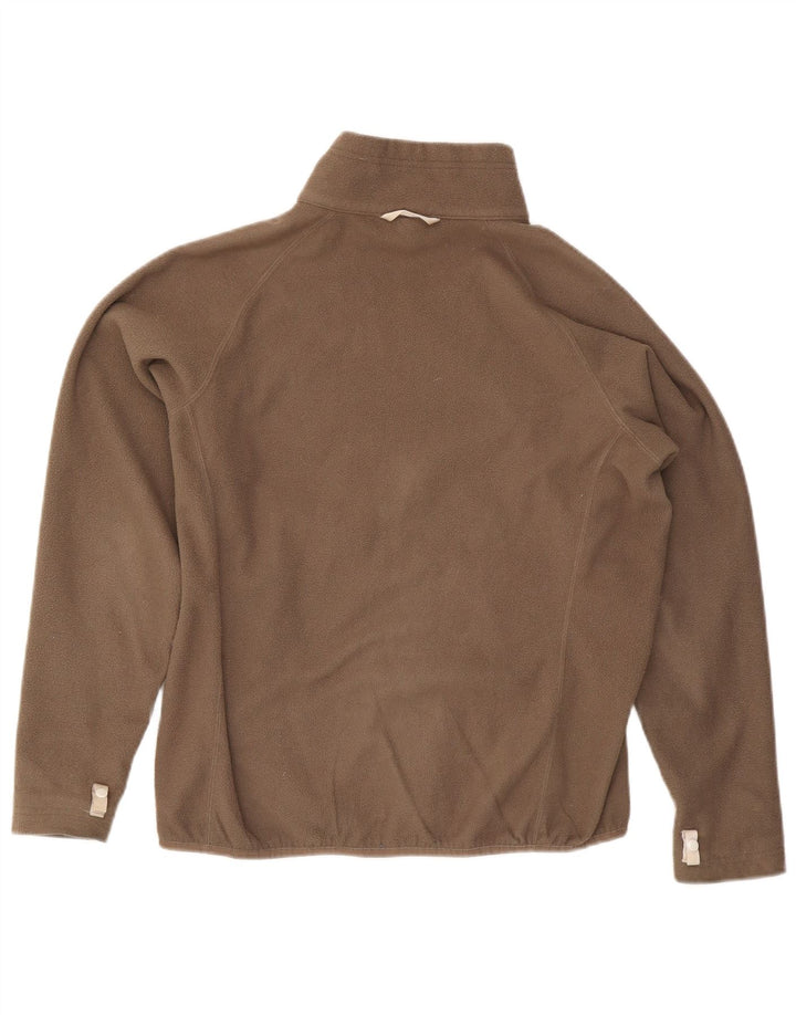 Jaqueta de lã feminina The North Face UK 16 grande marrom