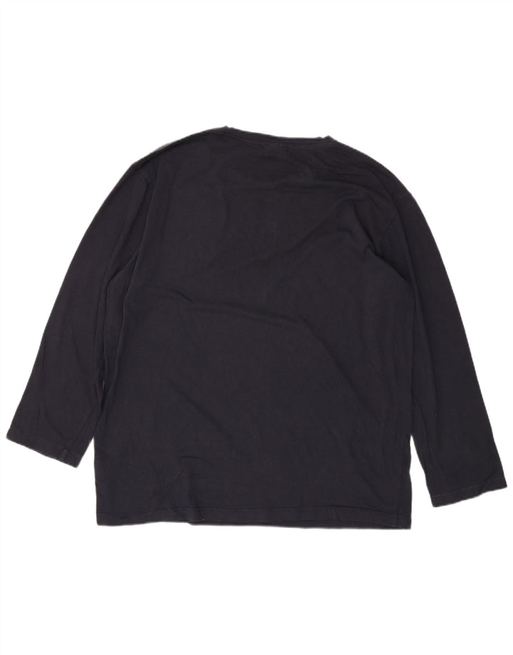 LOTTO Top masculino manga comprida 2XL algodão preto