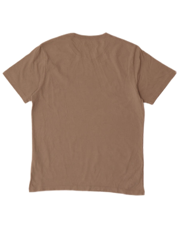 Camiseta masculina Levi's Standard Fit Top de algodão marrom médio