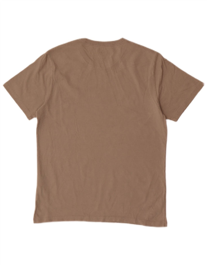 Camiseta masculina Levi's Standard Fit Top de algodão marrom médio