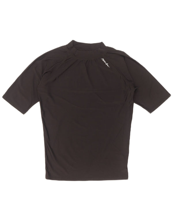 Camiseta feminina Maui and Sons UK 14 grande poliamida preta