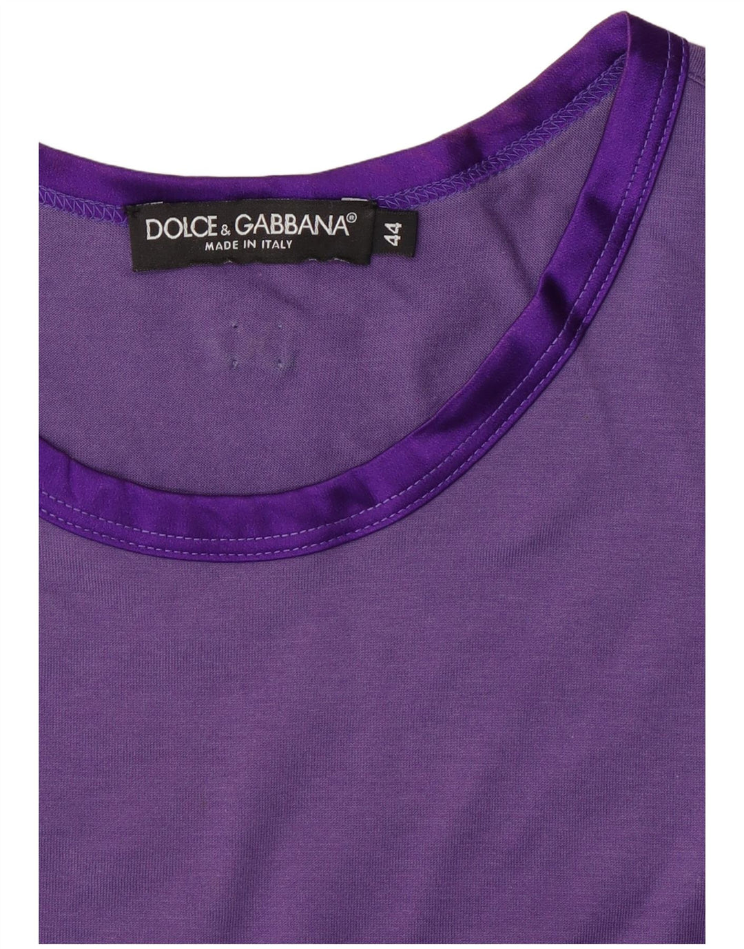 Dolce & Gabbana Colete feminino Top IT 44 Médio Roxo