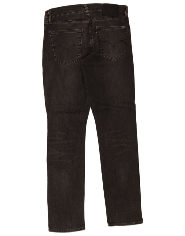 Levi's Masculino 511 Slim Jeans W32 L32 Algodão Preto