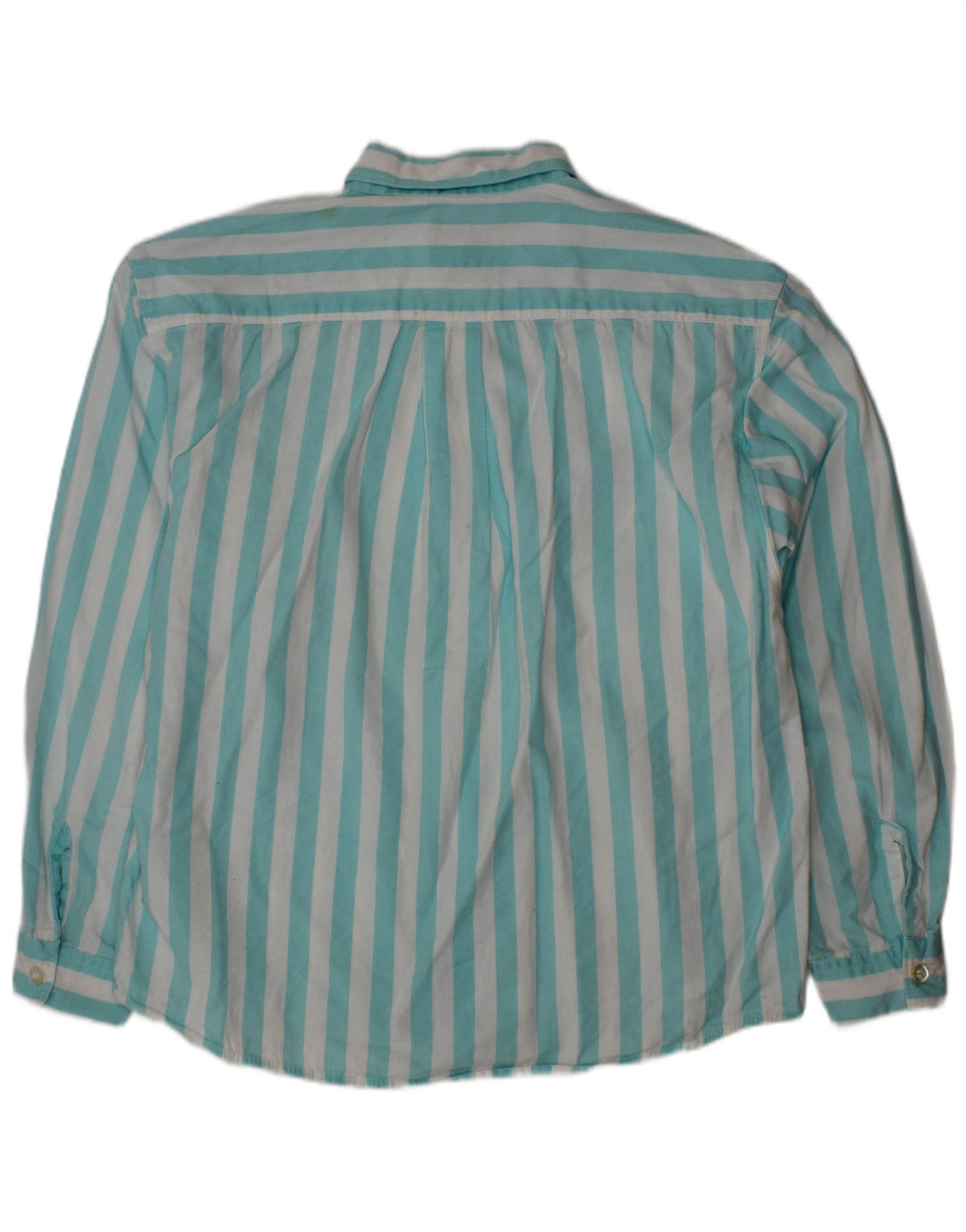 Camisa BENETTON Menino 7-8 Anos Listrado Azul Médio