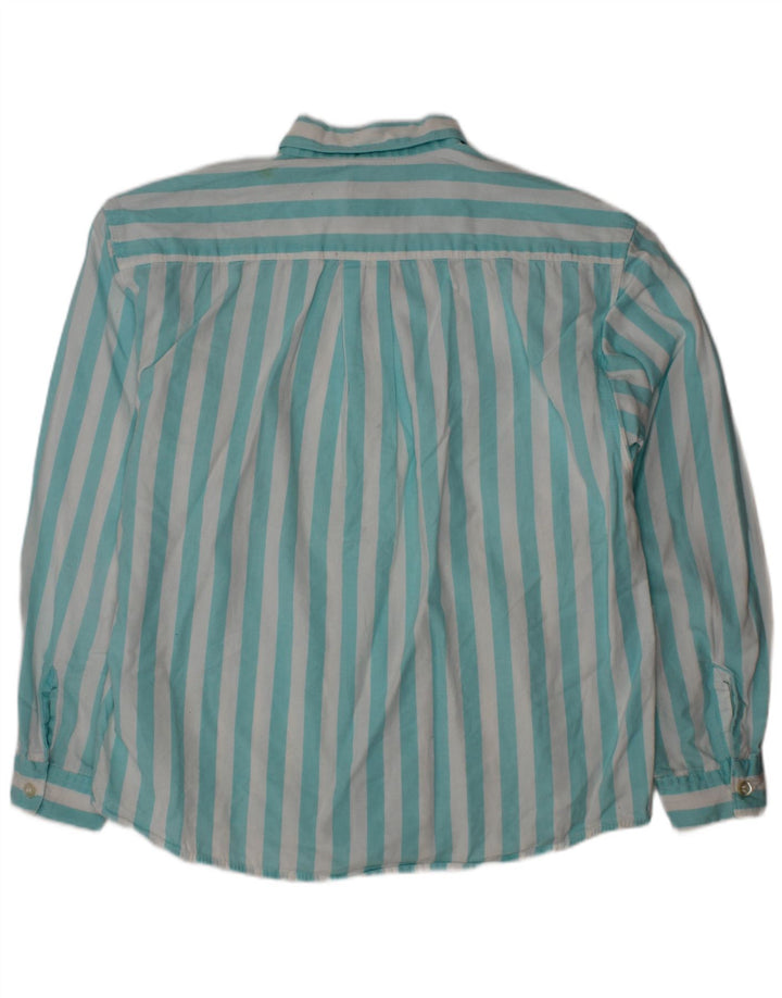 Camisa BENETTON Menino 7-8 Anos Listrado Azul Médio
