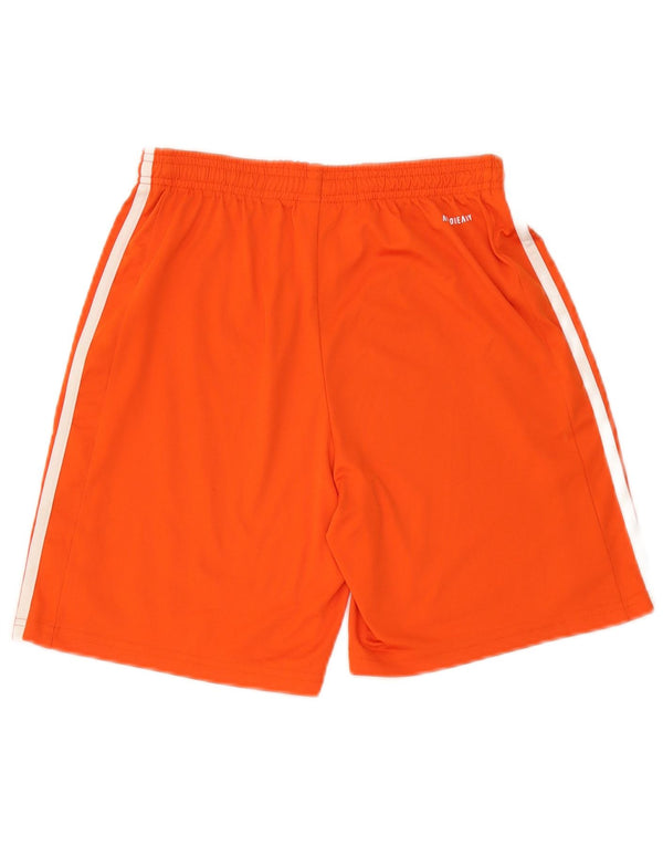 Calções desportivos Adidas Boys Aeroready 15-16 anos laranja poliéster