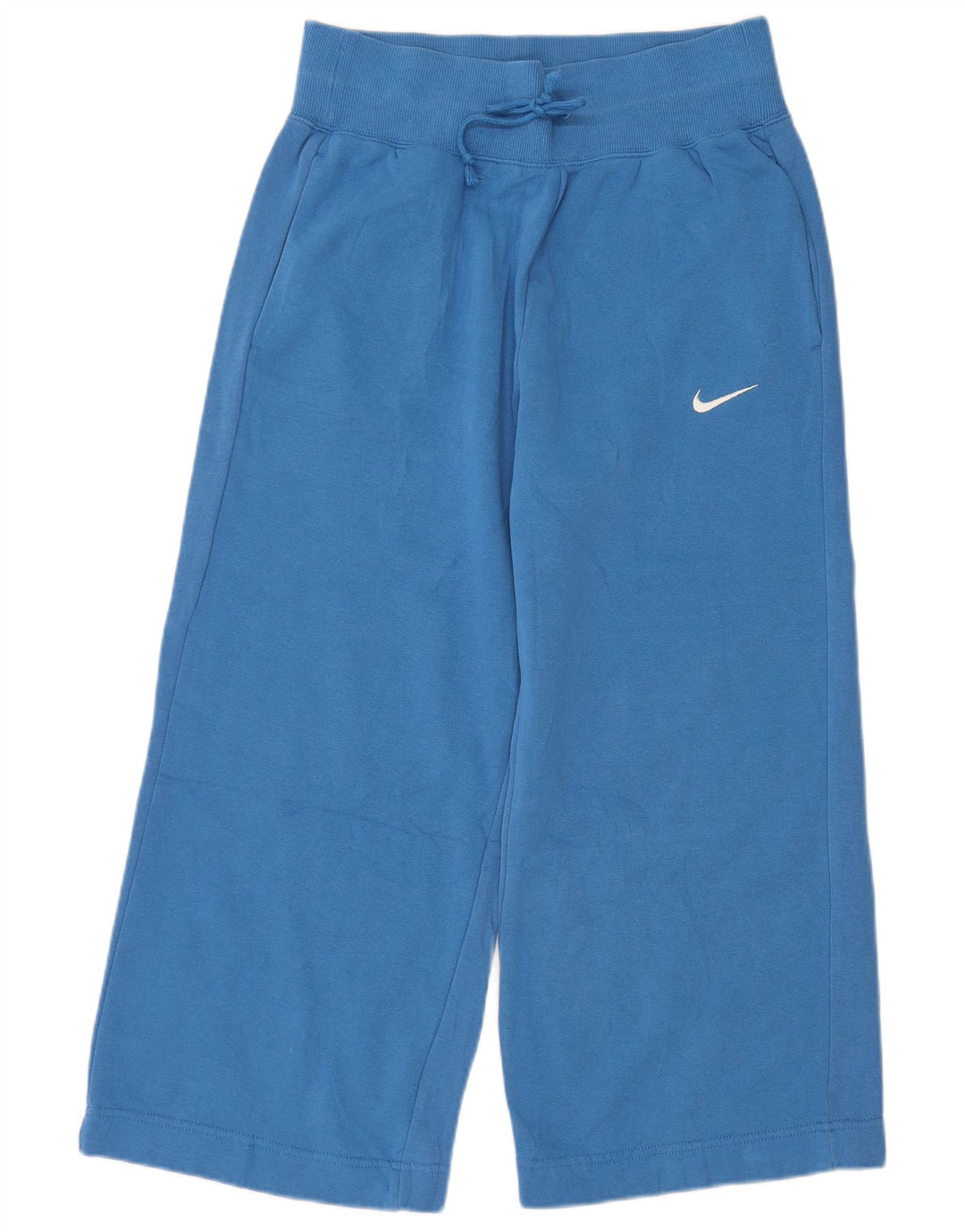 Calça Nike Feminina Crop Wide Leg Treino UK 14 Médio Azul