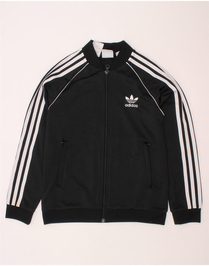 Jaqueta ADIDAS Meninos Treino Top 9-10 Anos Preto Poliéster