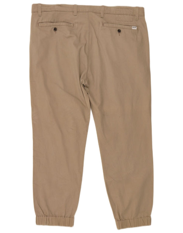 Calça jogger masculina Levi's Chino W38 L30 algodão bege