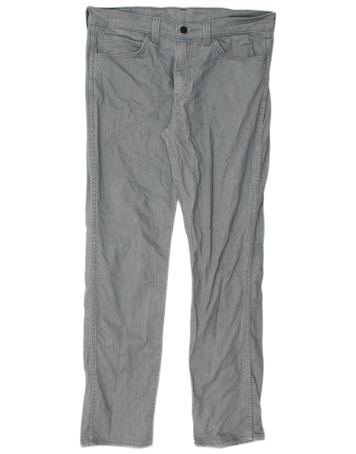 Calça Jeans Levis 511 Slim Masculina W34 L32 Cinza Algodão