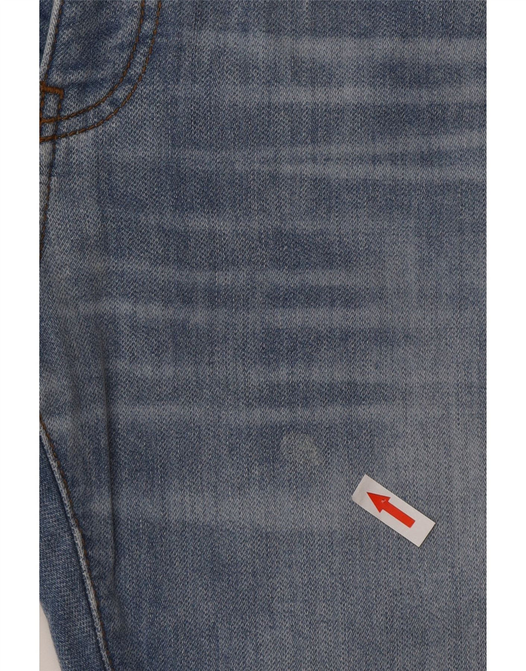 Armani Exchange Mens Slim Jeans W33 L32 Azul Algodão