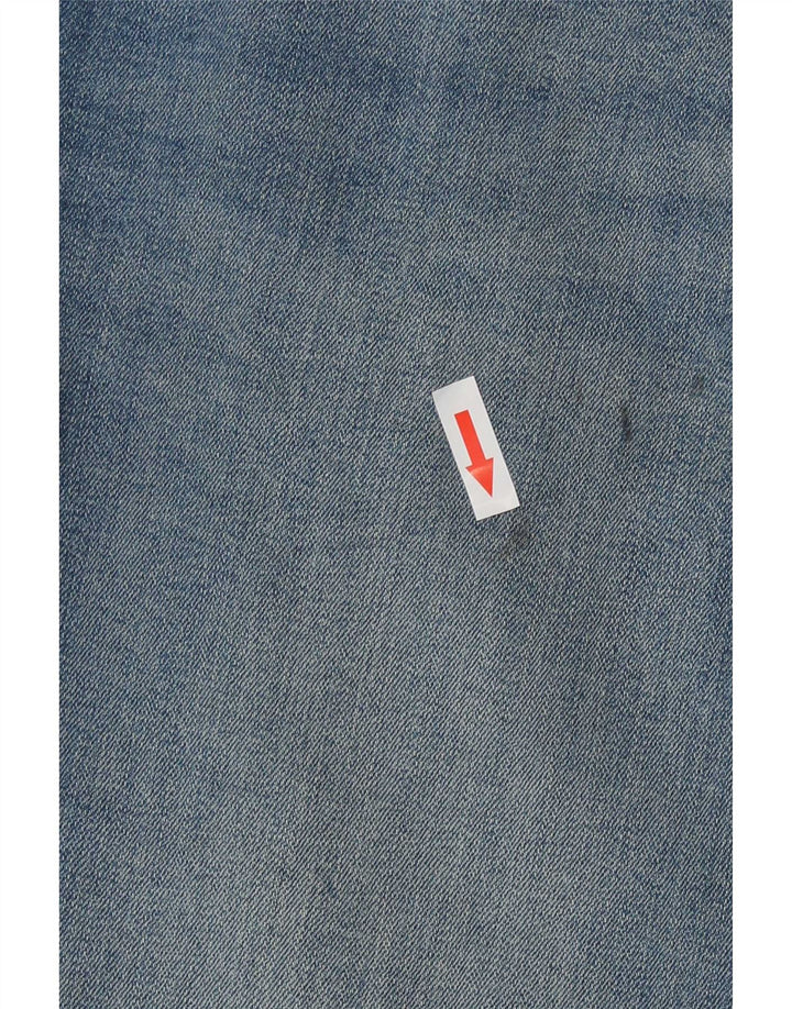 Marks & Spencer Mens Slim Jeans W34 L33 Azul Algodão