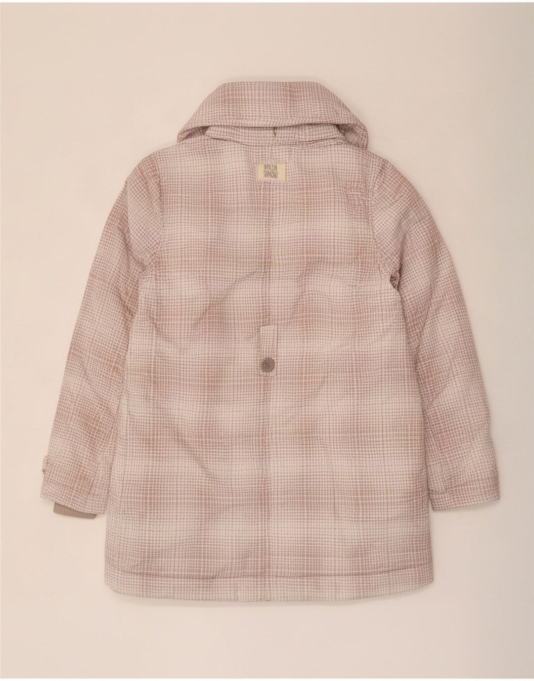 Casaco acolchoado feminino Billabong UK 12 Houndstooth médio multicolorido