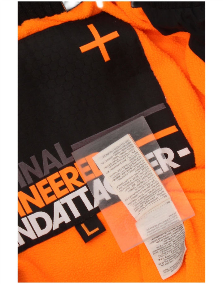 Jaqueta corta-vento masculina SUPERDRY UK 40 grande nylon preto