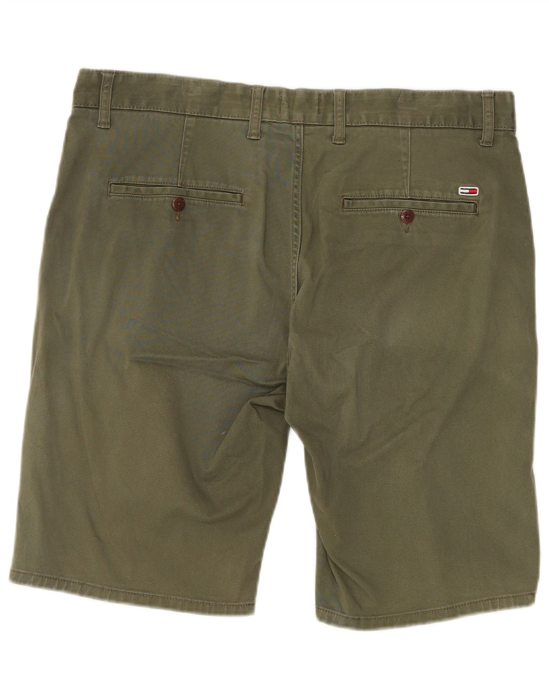 Tommy Hilfiger Mens Chino Shorts W36 Grande Algodão Cáqui