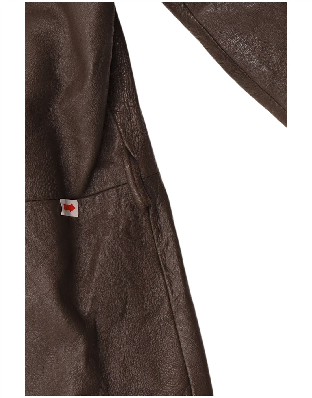 Jaqueta de couro militar masculina vintage IT 56 3XL couro cinza