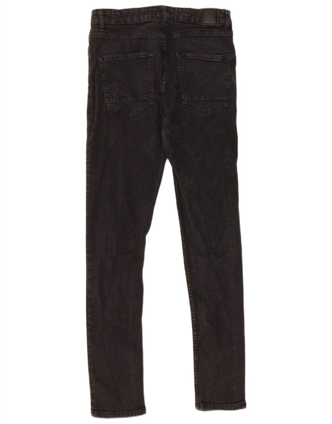 Bench Mens Skinny Jeans W32 L32 Algodão Preto