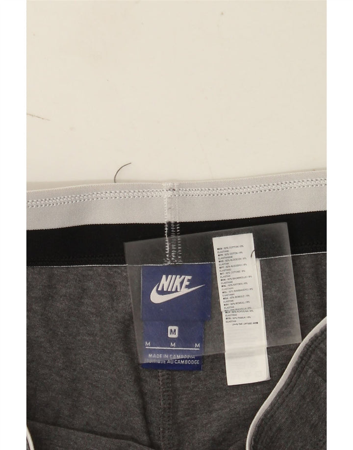 Leggings Nike Femininas Graphic UK 12 Algodão Flecked Cinza Médio