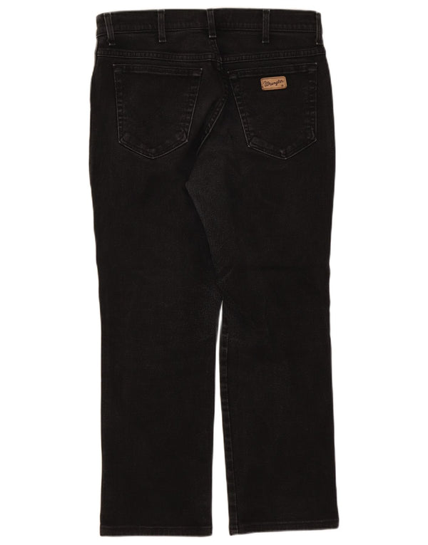 Wrangler Masculino Texas Straight Jeans W34 L27 Preto
