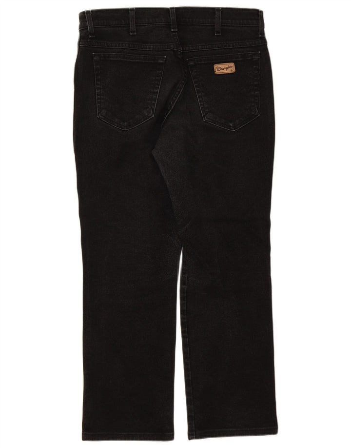 Wrangler Masculino Texas Straight Jeans W34 L27 Preto