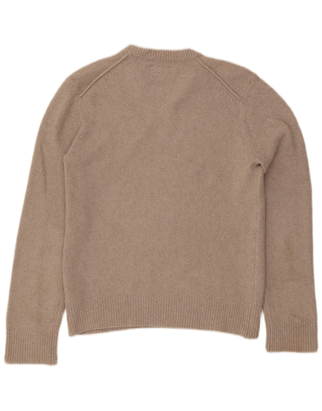 Suéter masculino ALL SAINTS com gola redonda e algodão bege pequeno