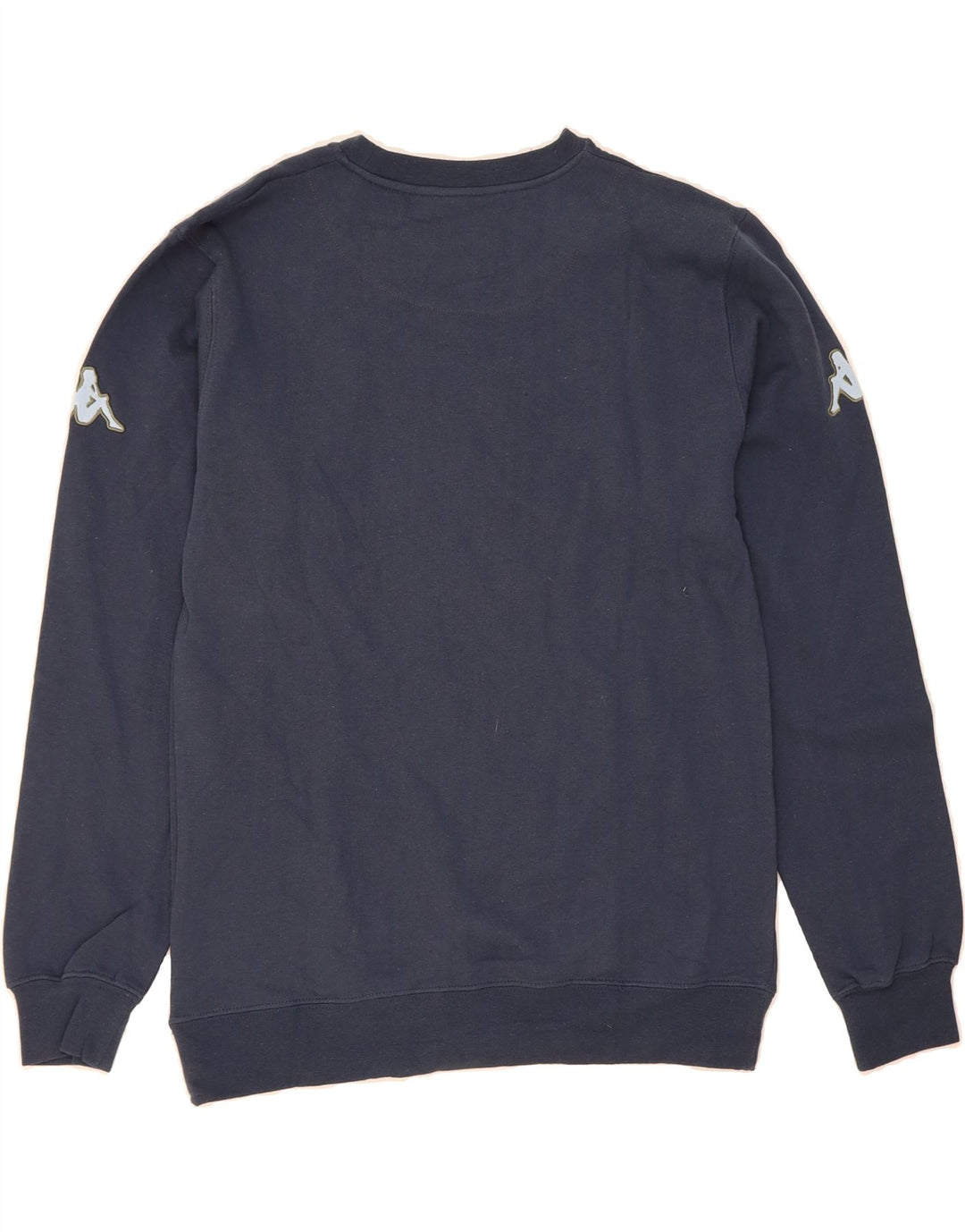 KAPPA Boys Graphic Sweatshirt Jumper 15-16 Years Navy Blue Cotton Vintage Kappa and Second-Hand Kappa from Messina Hembry 