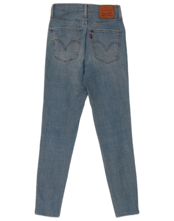 Calça Jeans Mile High Super Skinny Levi's Feminina W25 L26 Azul Algodão