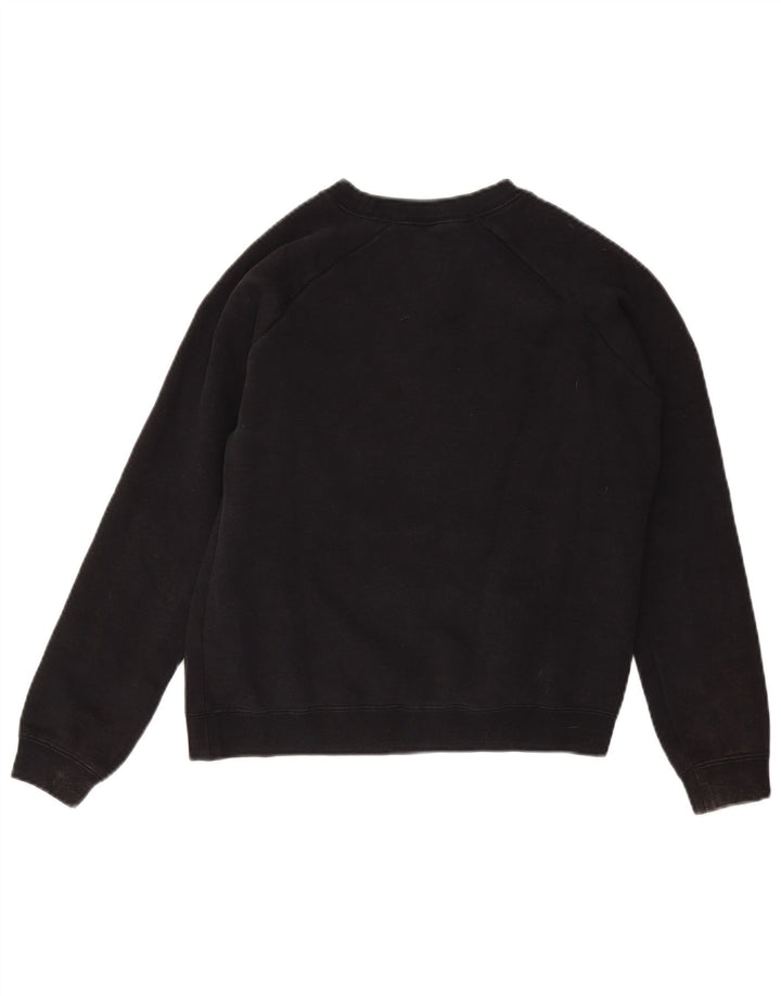 Moletom feminino Nike Crop Oversized Graphic Jumper UK 10 Pequeno Preto