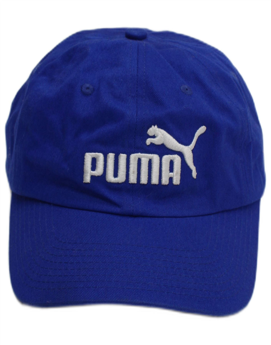 Boné de beisebol gráfico Puma Boys tamanho único algodão azul