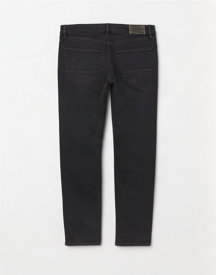 Marks & Spencer Mens Jeans Slim W34 L31 Algodão Preto