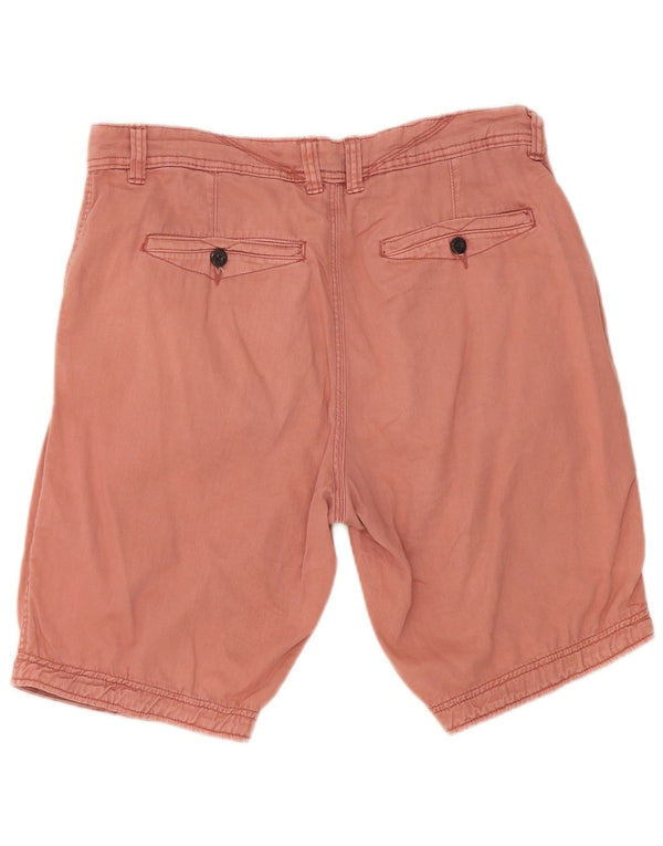 Shorts cargo masculino Saltrock médio W32 algodão rosa