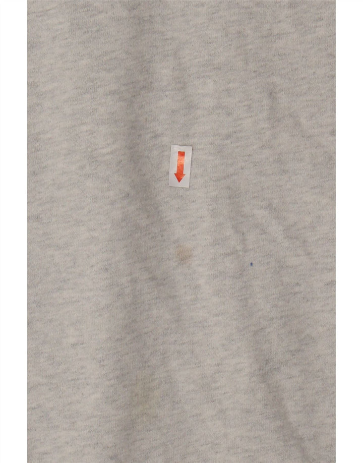 Moletom oversized feminino LEVI'S UK 6 XS cinza manchado