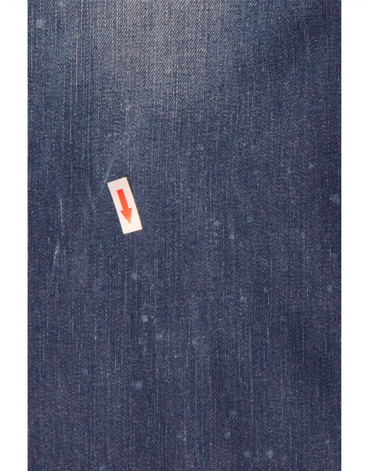 Lee Mens Brooklyn Straight Jeans W38 L31 Azul Algodão