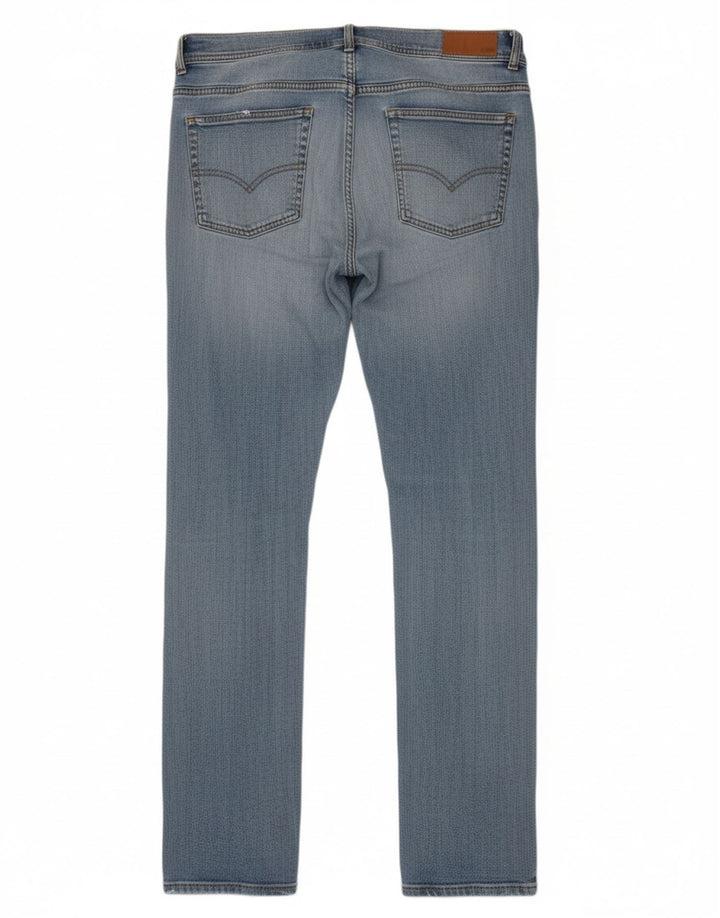 JULES Jeans feminino Tom Slim IT 42 médio W30 L32 algodão azul
