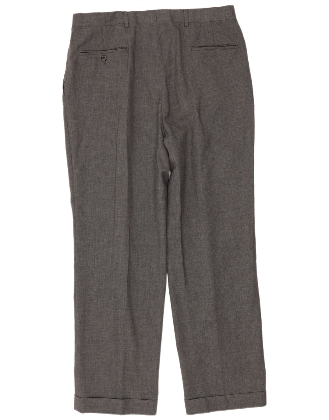 Calça masculina Burberrys Pegged Suit W36 L31 cinza