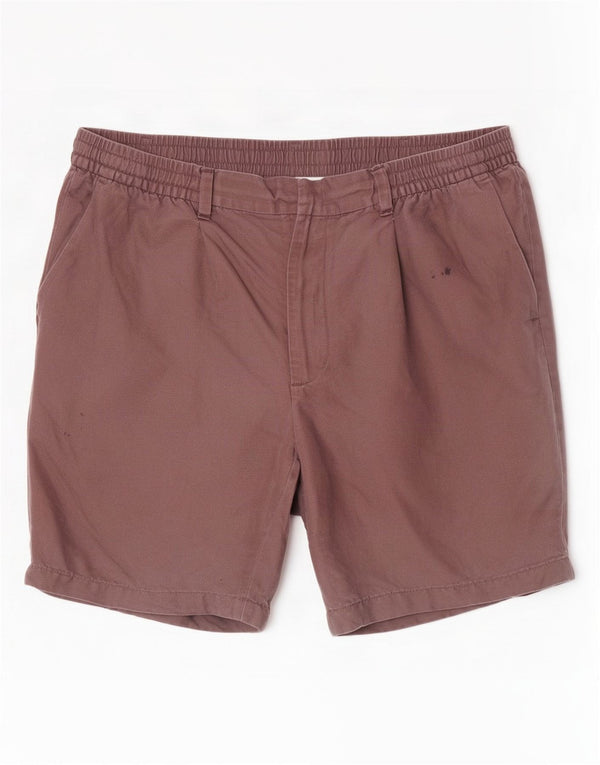 Shorts masculino Marks & Spencer Autograph Chino W38 XL algodão roxo