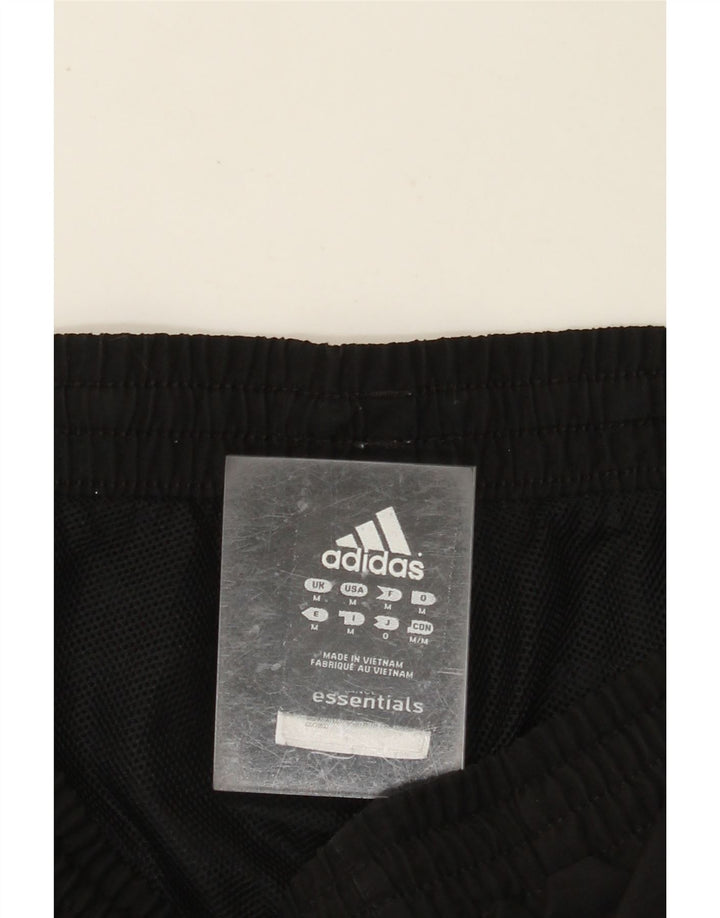 Calças de treino masculinas ADIDAS poliéster preto médio