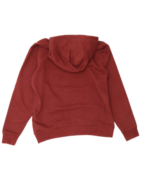 Jack Wills moletom com capuz masculino gráfico médio algodão Borgonha