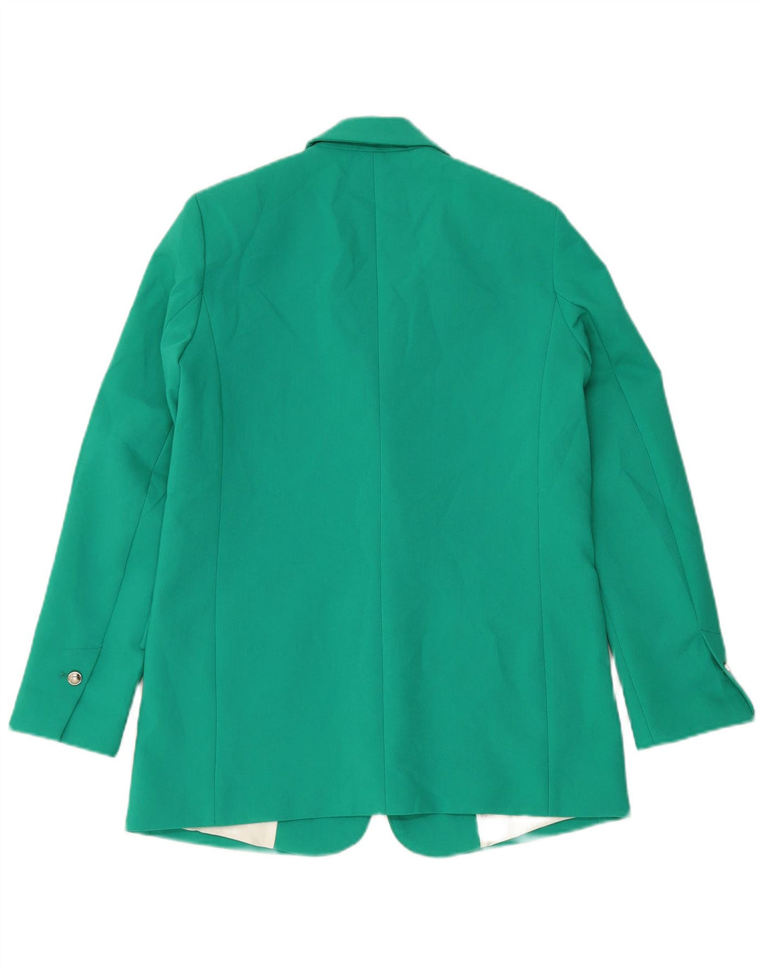 Jaqueta blazer feminina Zara com 1 botão Reino Unido 10 pequeno verde