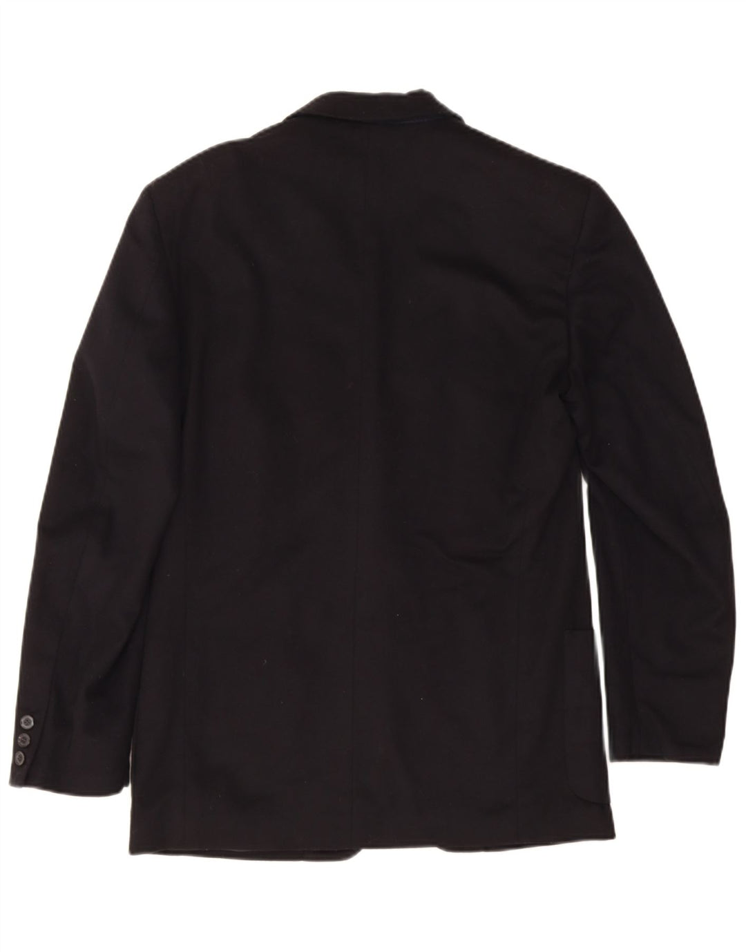 Trussardi Jeans Jaqueta blazer masculina de 2 botões IT 46 pequena preta